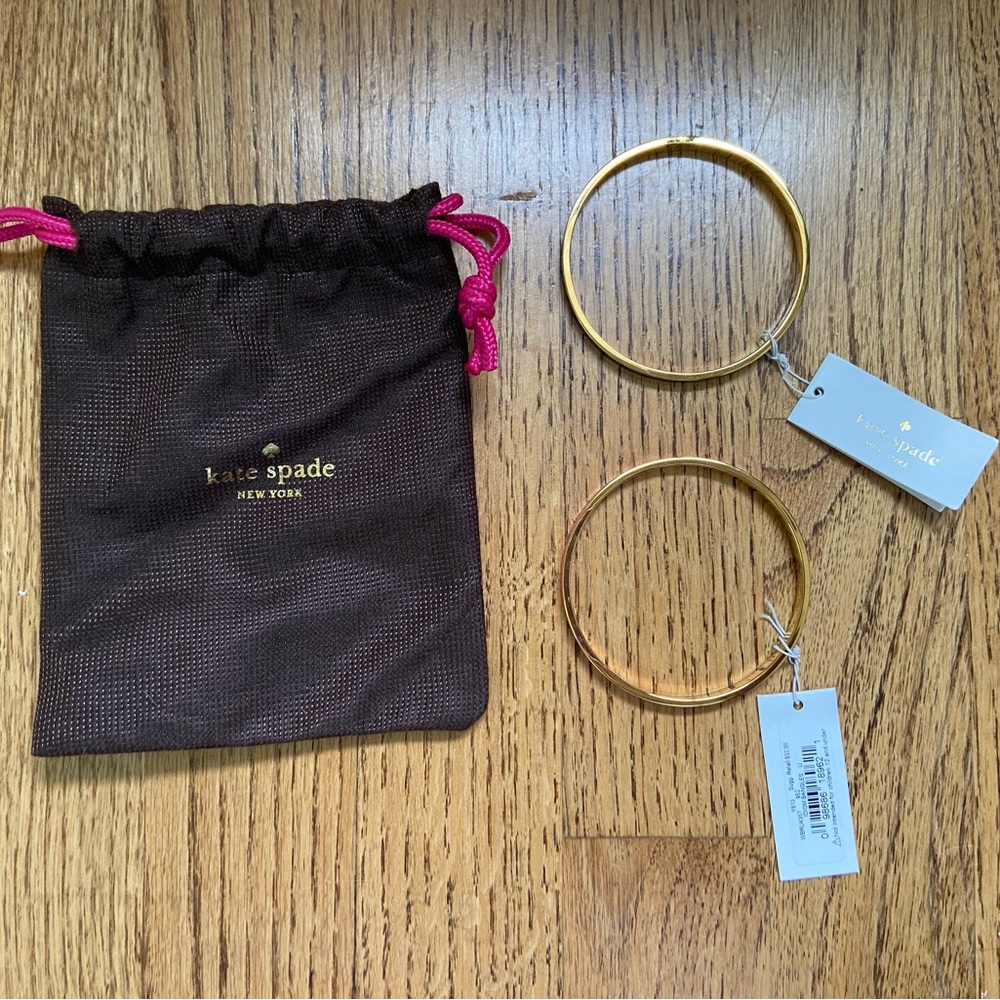 Set of 2 NEW Kate Spade Bangle Bracelets